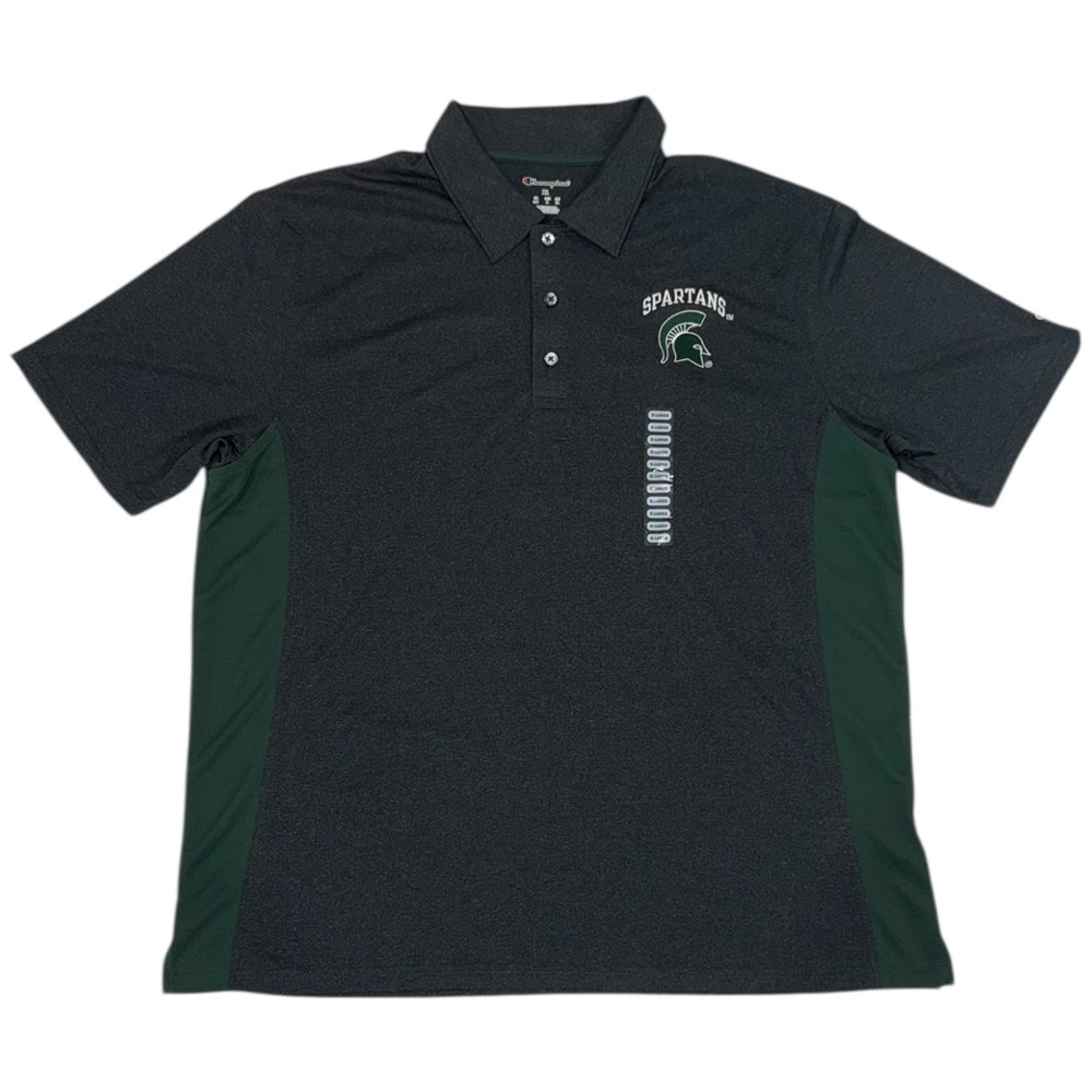 NWOT Champion MSU Michigan State Spartans Polo - Men’s XL